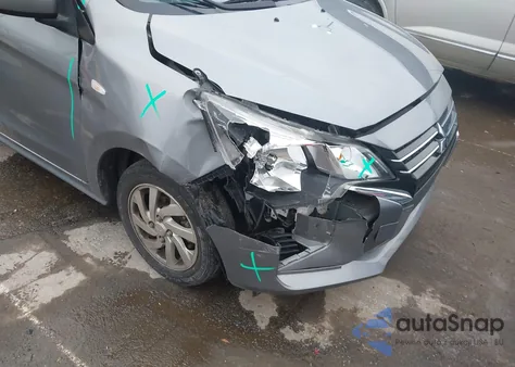 2021 Mitsubishi Mirage Carbonite Edition/Es/Le from USA, damaged, VIN ML32AUHJ6MH002159